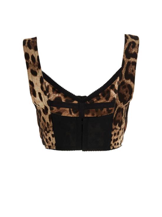26FW 돌체앤가바나 탑 F7Y28TFSADDHY13M Brown - DOLCE & GABBANA