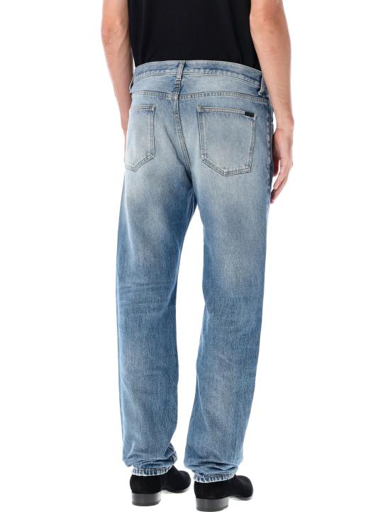  생로랑 / 남성 배기 스트레이트 진 23A757190Y04PG 4599 LIGHT_BLUE BPG - SAINT LAURENT