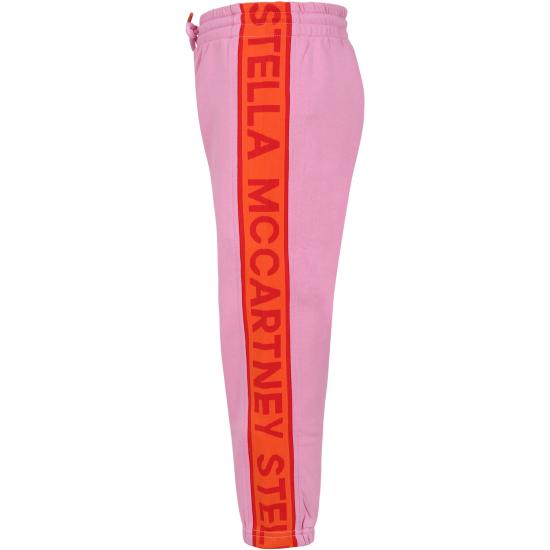  [키즈] 스텔라 맥카트니 트레이닝/조거 팬츠 TT6A10 Z0409 546 PINK - STELLA MCCARTNEY