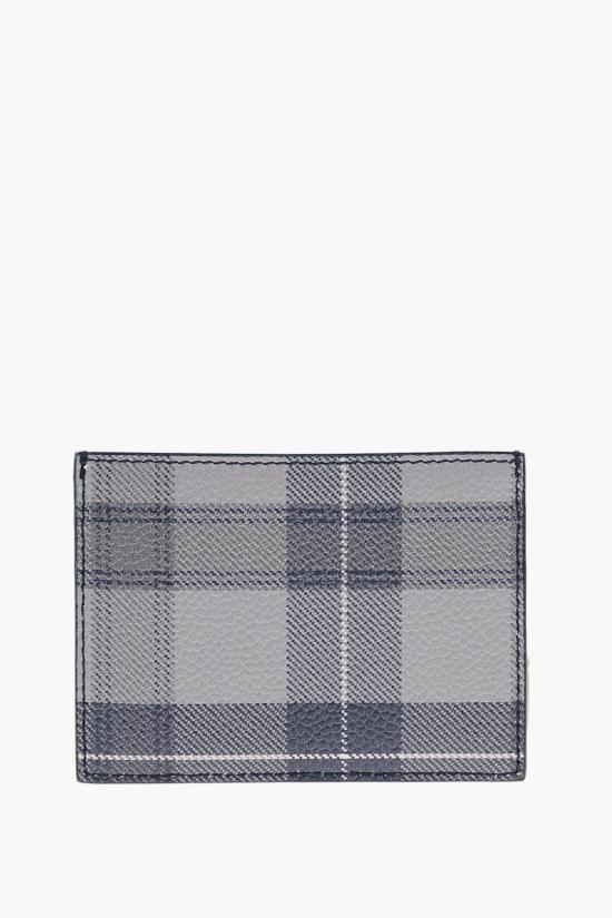  톰브라운 명함지갑 MAW020L L0001 Blu Grigio - THOM BROWNE