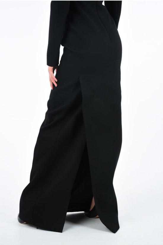  생로랑 / 여성 롱 롱 원피스 WF0 537584 Y621W 1000 Black BPG - SAINT LAURENT