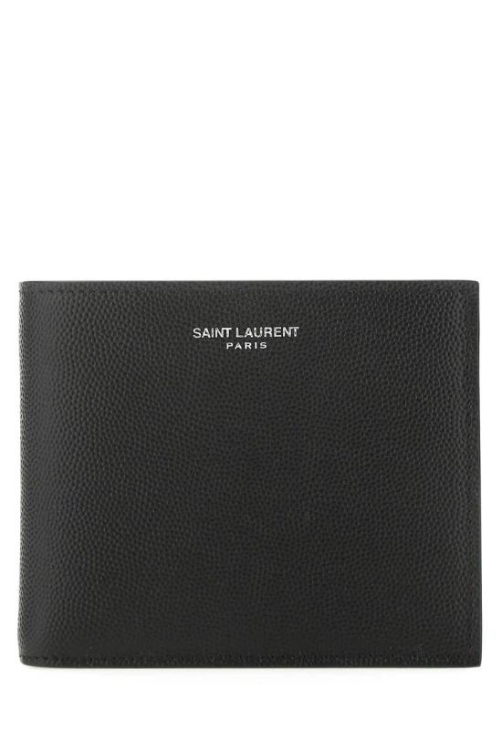  생로랑 로고 이스트/웨스트 반지갑 396307BTY0N 1000