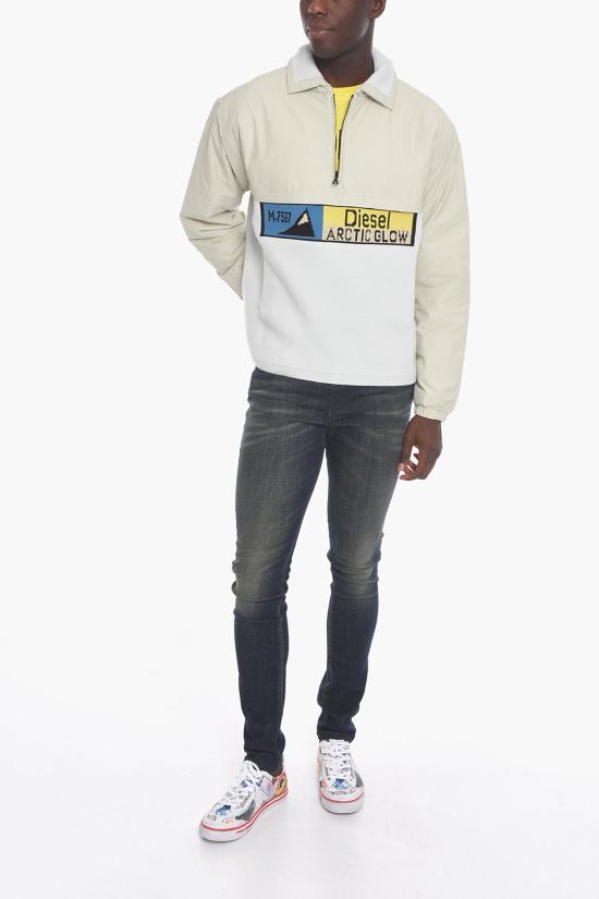  디젤 봄버 자켓 A06796 0JKKG 9CR White - DIESEL