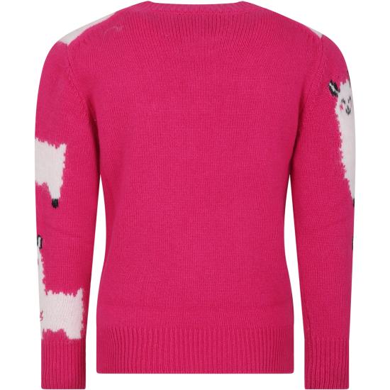  [키즈] 세인트바쓰 풀오버 PRINCESS SOFT P LAMOUR 77E EMB FUCHSIA - MC2 SAINT BARTH