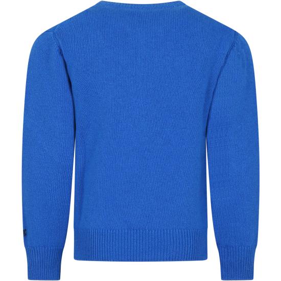  [키즈] 세인트바쓰 캐시미어 니트 DOUGLAS SUPERMAN 17 LIGHT BLUE - MC2 SAINT BARTH