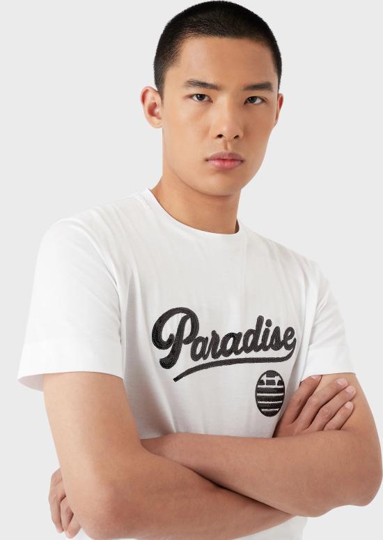  엠포리오 아르마니 반팔 티셔츠 3R1TBH 1JSAZ 0186 - EMPORIO ARMANI