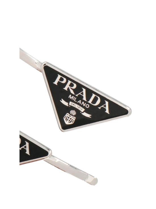 25FW 프라다 헤어 액세서리 1IF0512BA6F0002 Black - PRADA