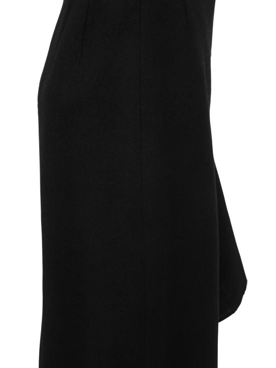 드리스 반 노튼 미디 스커트 232 010806 7069 900 BLACK - DRIES VAN NOTEN