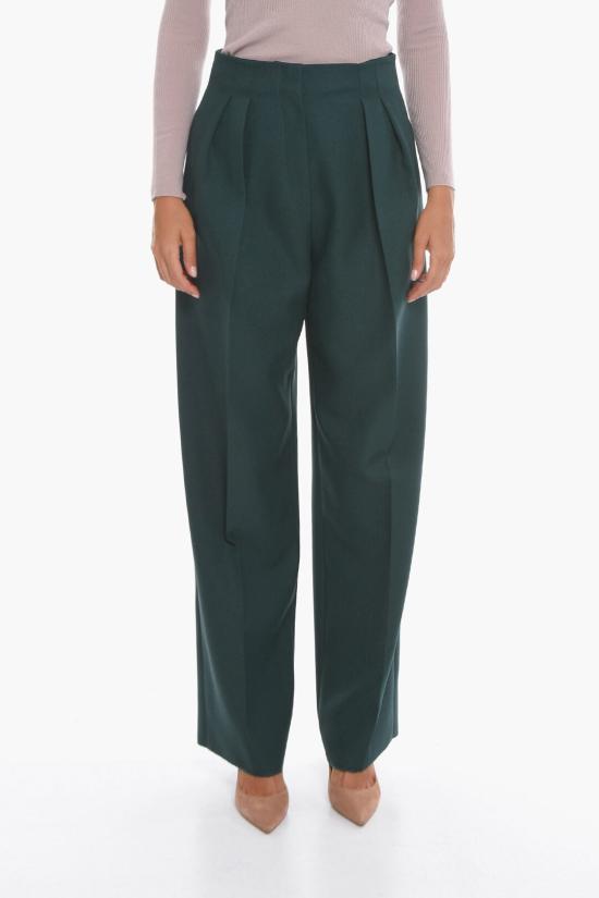  슈퍼 블론드 스트레이트 팬츠 TROUSERS FVERDE Green