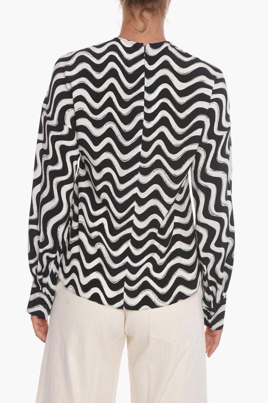  스텔라 맥카트니 블라우스 601683SPA121098 Black & White - STELLA MCCARTNEY