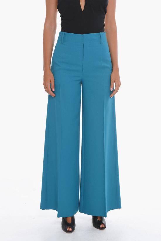  슈퍼 블론드 팔라초 팬츠 TROUSERS CPETROLIO Blue
