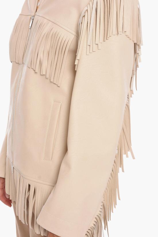  스텔라 맥카트니 가죽 자켓 650012SJB149561 White - STELLA MCCARTNEY