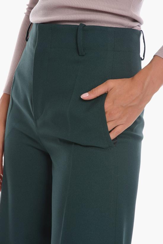  슈퍼 블론드 팔라초 팬츠 TROUSERS CVERDE Green - SUPER BLOND