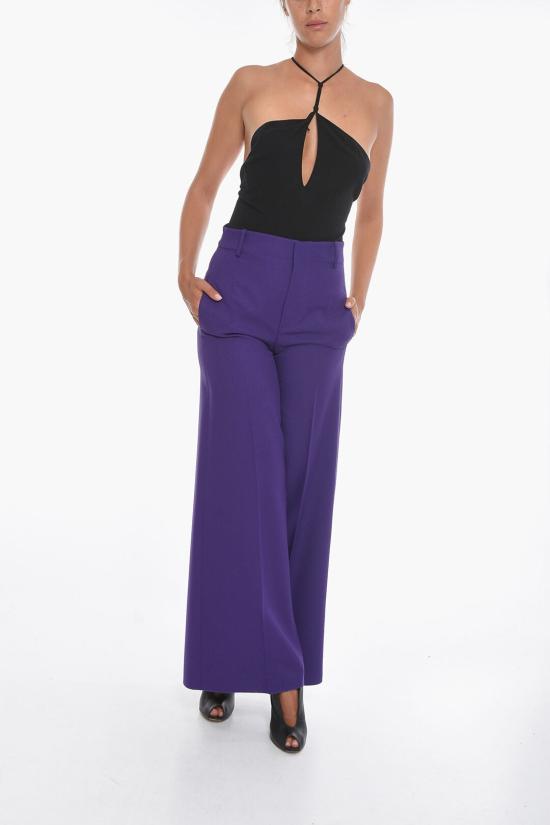  슈퍼 블론드 팔라초 팬츠 TROUSERS CVIOLA Violet - SUPER BLOND