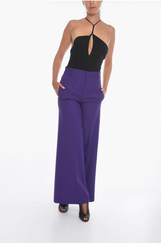  슈퍼 블론드 팔라초 팬츠 TROUSERS CVIOLA Violet - SUPER BLOND