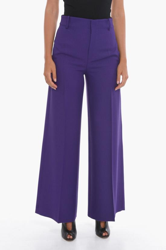 슈퍼 블론드 팔라초 팬츠 TROUSERS CVIOLA Violet
