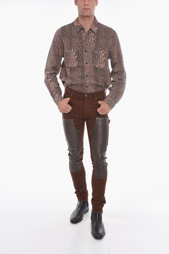  아미리 스트레이트 팬츠 MDS121 210 Brown - AMIRI