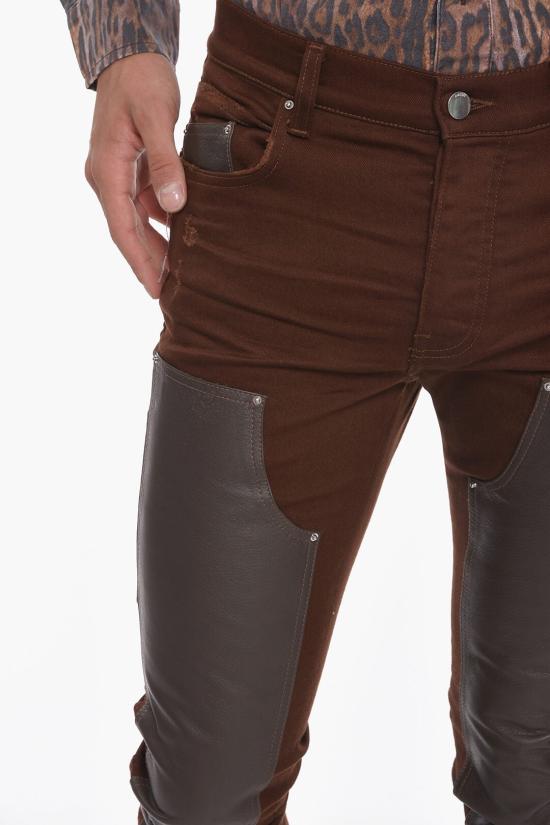  아미리 스트레이트 팬츠 MDS121 210 Brown - AMIRI