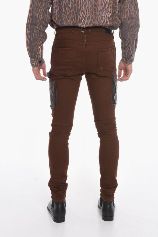  아미리 스트레이트 팬츠 MDS121 210 Brown - AMIRI