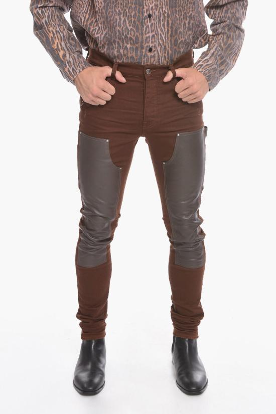  아미리 스트레이트 팬츠 MDS121 210 Brown