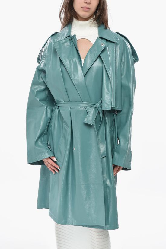  보테가베네타 트렌치 코트 626527VKLC03628 Light blue