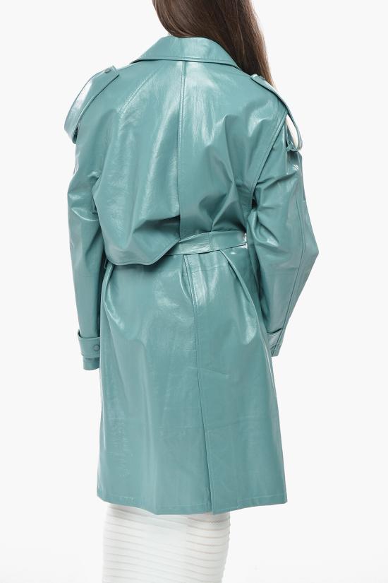  보테가베네타 트렌치 코트 626527VKLC03628 Light blue - BOTTEGA VENETA