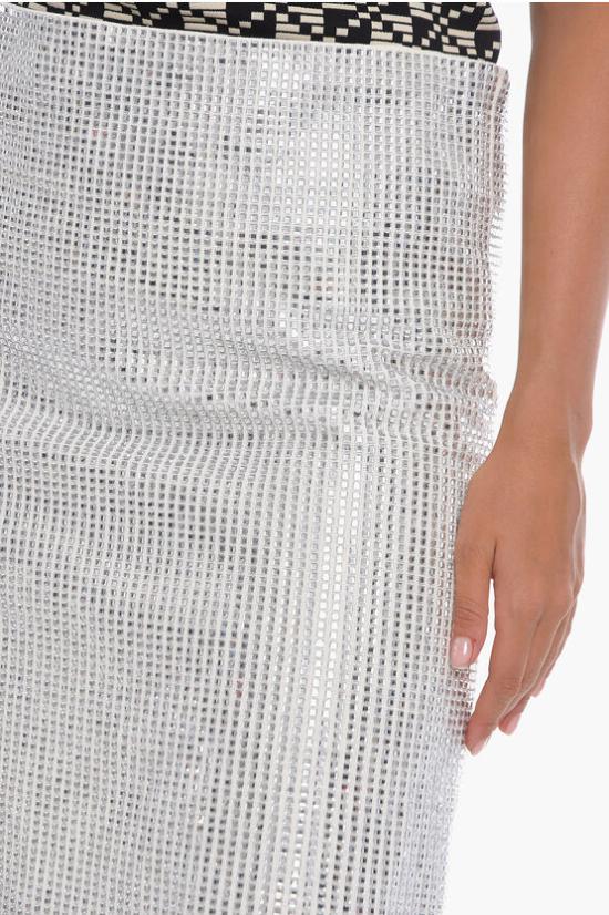  보테가베네타 미디 스커트 588910VKFJ09223 White - BOTTEGA VENETA