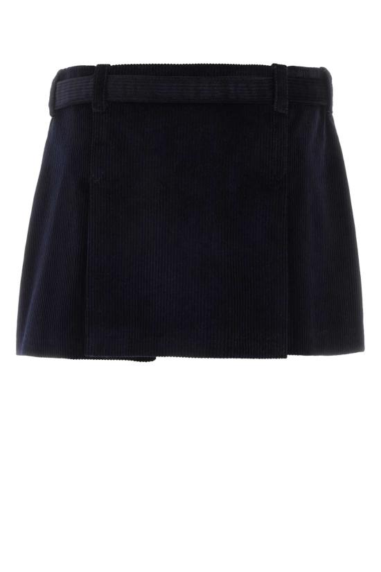  미우미우 / 여성 숏 스커트 MG2064S23213I4 F0124 Blue BPG - MIU MIU