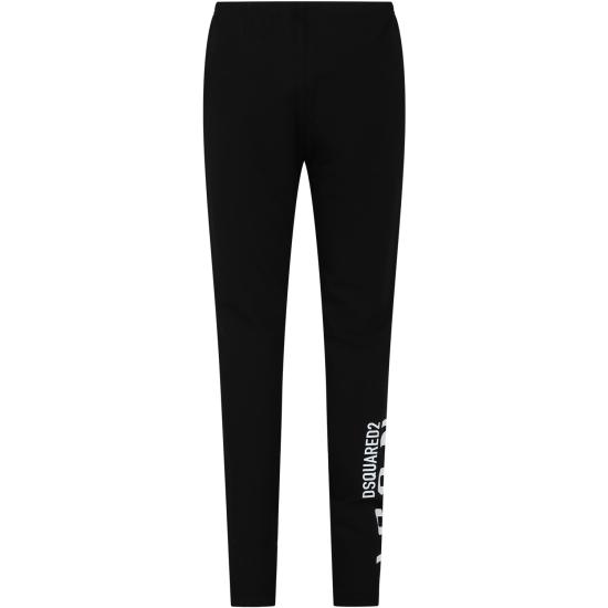  [키즈] 디스퀘어드2 트레이닝/조거 팬츠 DQ1377 D008C DQ900 BLACK - DSQUARED2