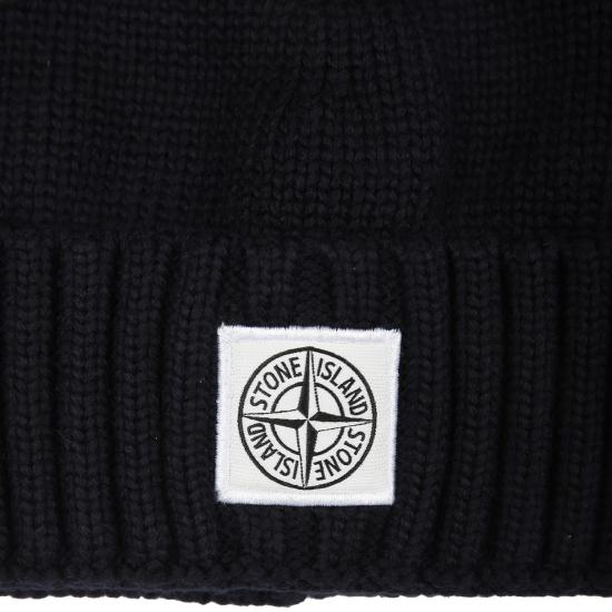 25FW [키즈] 스톤 아일랜드 모자 7916N04Z4 V0020 BLUE - STONE ISLAND