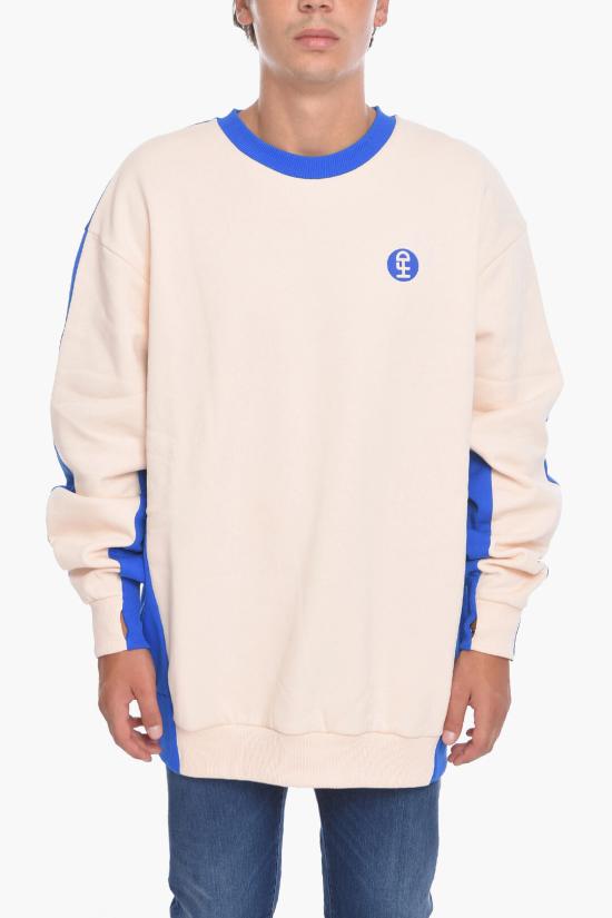  허니퍼킹디존 긴팔 티셔츠 HFD05T022 1 Beige, Blu