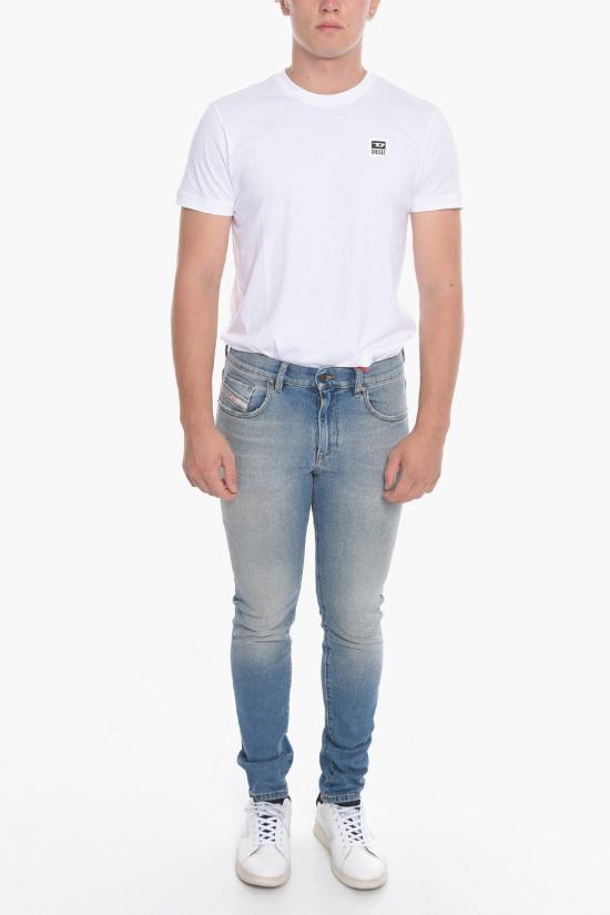  디젤 2019 D 스트럭트 슬림진 A03558 09D81 01 Blue - DIESEL