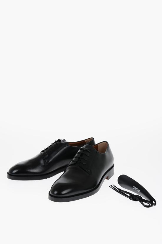  에르메네질도제냐 드레스 슈즈 LHCLG A5582Z NER Black
