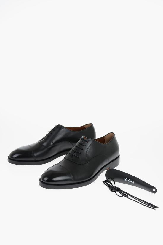  에르메네질도제냐 뮬/슬리퍼 LHCLG A5683Z NER Black