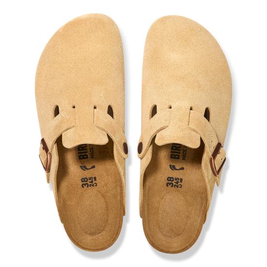 버켄스탁 뮬/슬리퍼 BOSTON 1026164 CREAM - BIRKENSTOCK