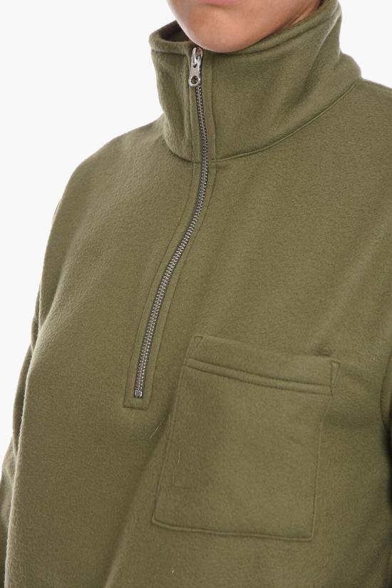  삼소앤삼소 긴팔 티셔츠 M21400023 0 10201 Military Green - SAMSOE SAMSOE