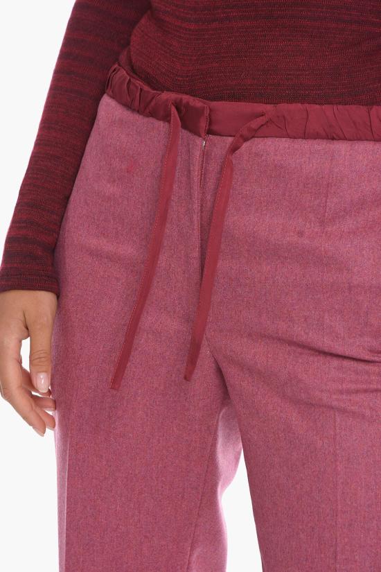  질샌더 스트레이트 팬츠 J40KA0002JTN020 652 Burgundy - JIL SANDER