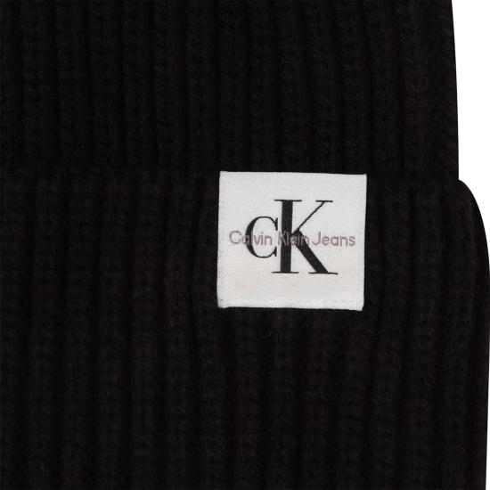 25FW [키즈] 캘빈클라인 모자 23WMCKIU0IU00440 BEH BLACK - CALVIN KLEIN