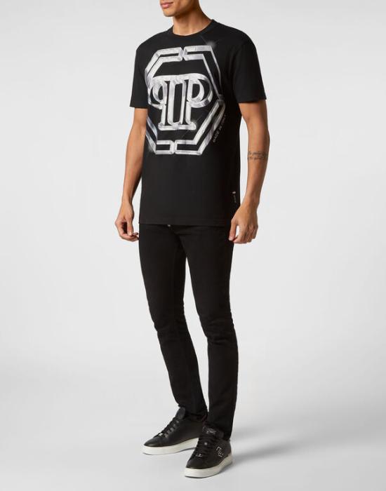  필립 플레인 반팔 티셔츠 MTK6445 PJY002N 02 - PHILIPP PLEIN