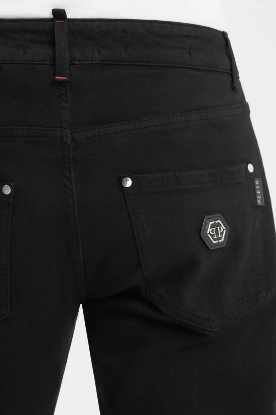  필립 플레인 데님 팬츠 MDT3557 PDE004N 02 Black - PHILIPP PLEIN