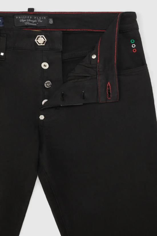  필립 플레인 데님 팬츠 MDT3557 PDE004N 02 Black - PHILIPP PLEIN