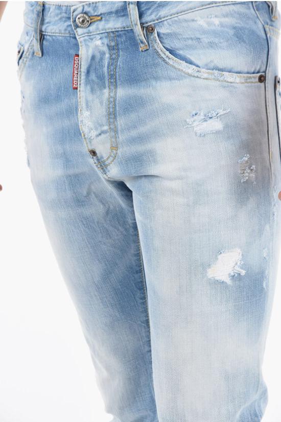  디스퀘어드2 데님 팬츠 S74LB1095 S30309 470 Light blue - DSQUARED2