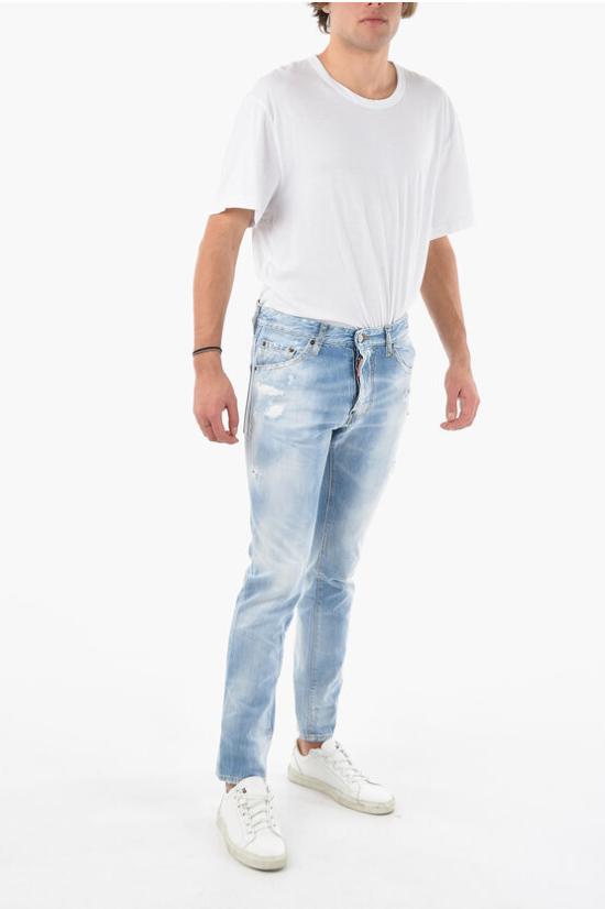  디스퀘어드2 데님 팬츠 S74LB1095 S30309 470 Light blue - DSQUARED2