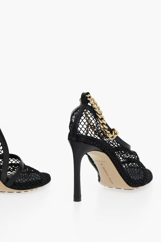  보테가베네타 힐/펌프스 618755VBPS31184 Nero Oro - BOTTEGA VENETA