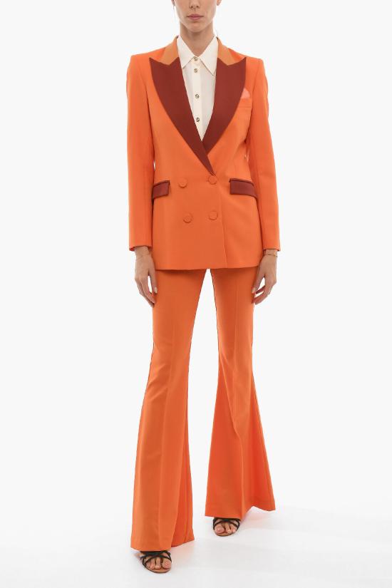  헤베스튜디오 수트 자켓 H222 BIBZ WOL ORN Orange - HEBE STUDIO