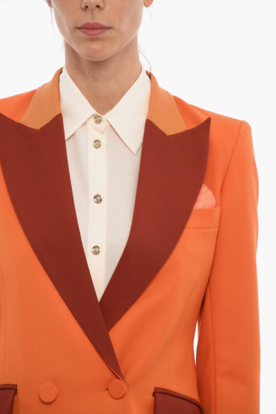  헤베스튜디오 수트 자켓 H222 BIBZ WOL ORN Orange - HEBE STUDIO