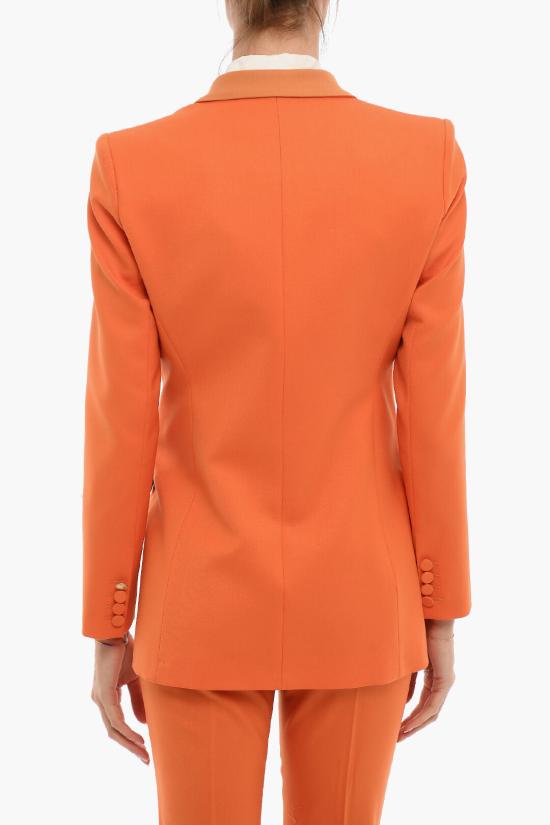  헤베스튜디오 수트 자켓 H222 BIBZ WOL ORN Orange - HEBE STUDIO