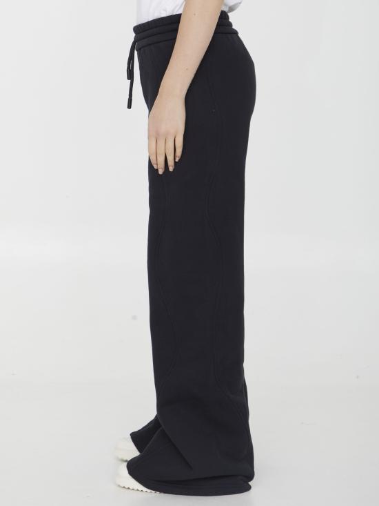  오프화이트 스트레이트 팬츠 OWCH020F23JER001 BLACK - OFF WHITE