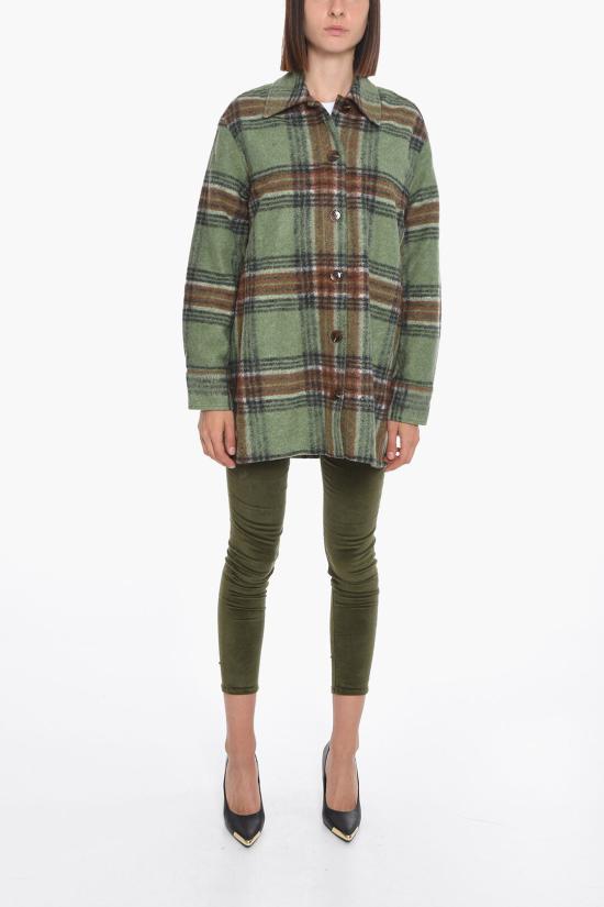  삼소앤삼소 셔츠 F21400020 0 00101 Green - SAMSOE SAMSOE