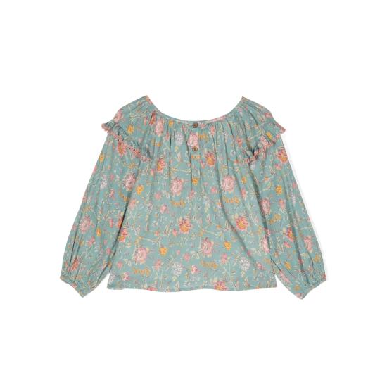 23FW [주니어] 루이스미샤 블라우스 B0160 IRIS BLROS BLUE/PINK - LOUISE MISHA